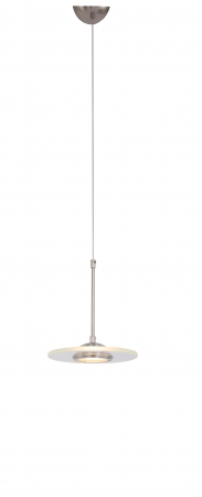 LED lampen ROUNDY moderne hanglamp Staal by Steinhauer 7708ST